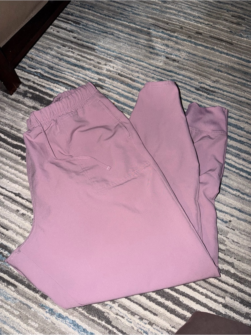 Scrubstar Mauve Pink Women's - XL regular straight leg with elastic bottom